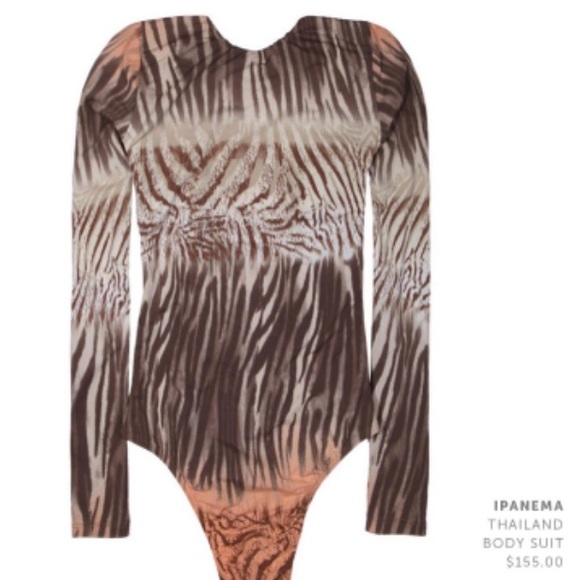 Ipanema Safari Long Sleeve bodysuit Medium - Picture 2 of 2